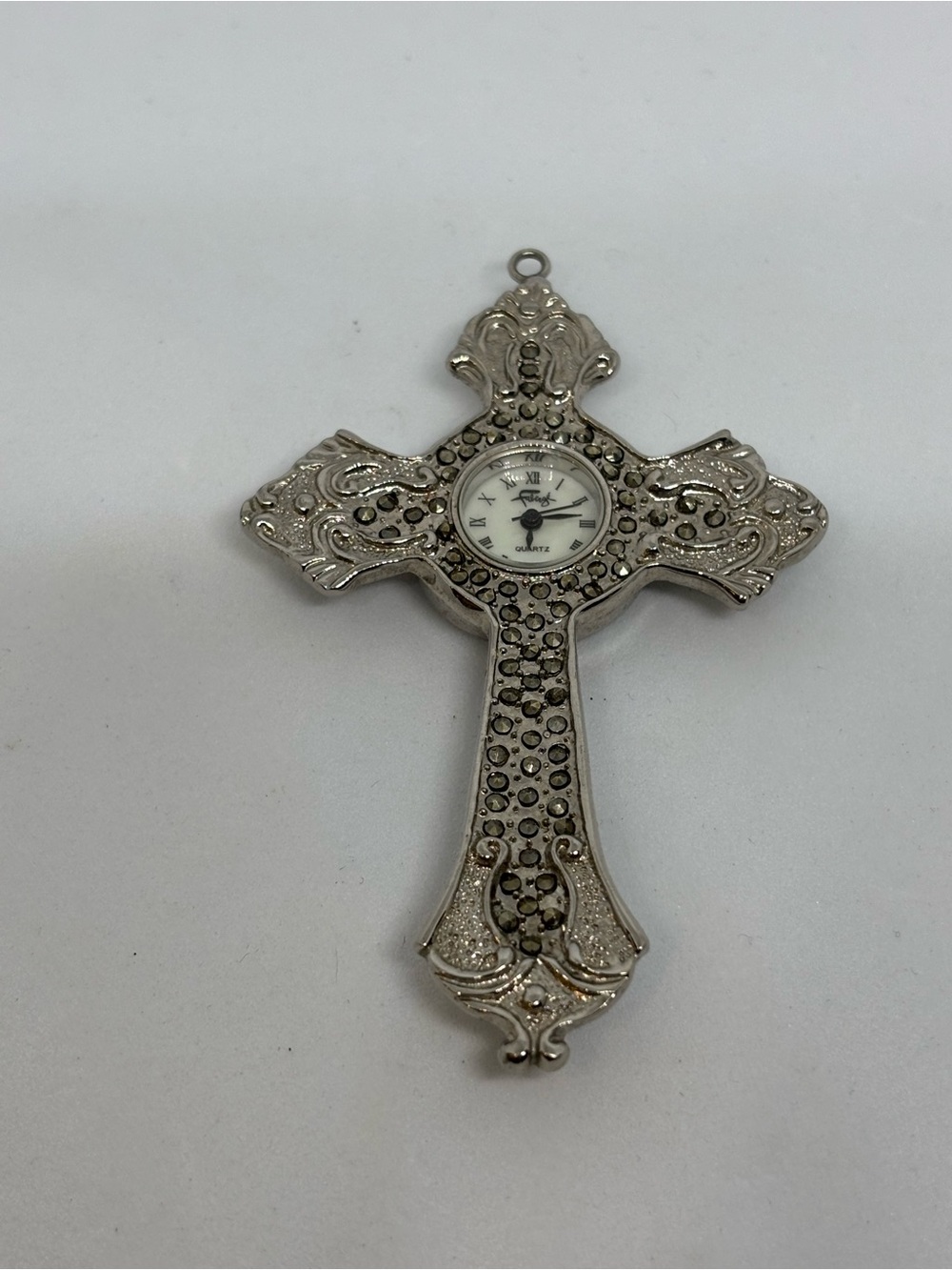 Faberge Pendant Cross Watch